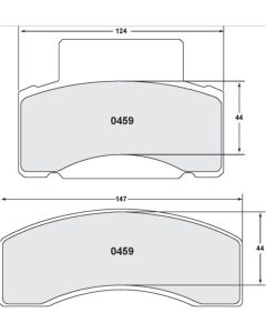 [0459.20]Performance Friction Carbon Metallic brake pads.FMSI(D459)(old pfc #4594) (0459.20)