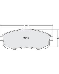 [0815.10]Performance Friction Z-Rated brake pads.FMSI(D815)(old pfc #)