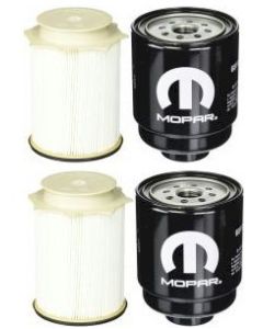 [68157291AA--68197867AB]2013-18 Ram 6.7l Cummins oem Mopar fuel filter Kit(both fuel fitlers)-2 sets